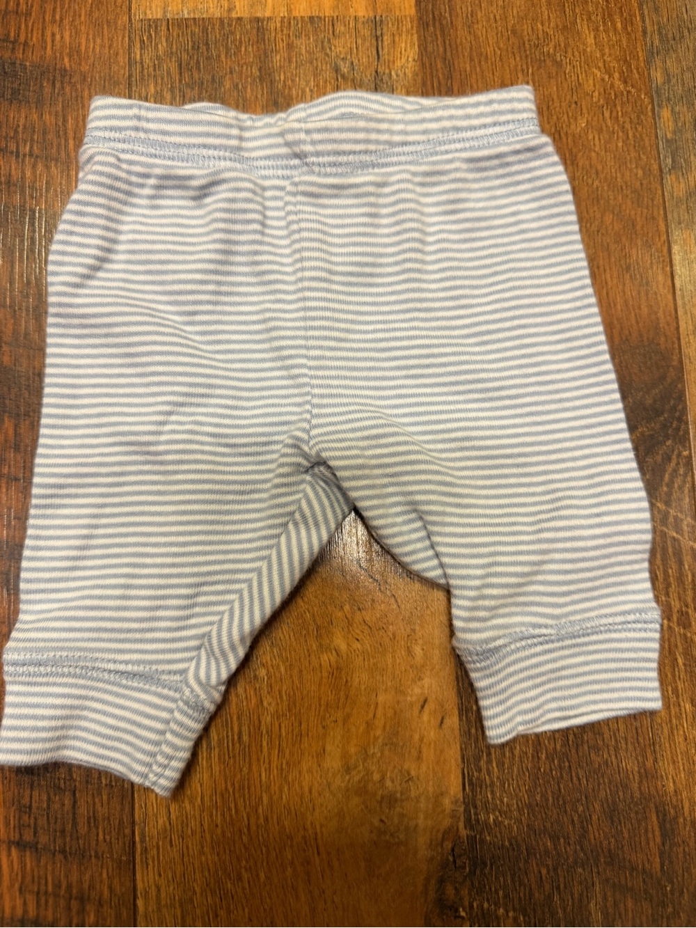 Carter's Striped Baby Leggings - Light Blue & White